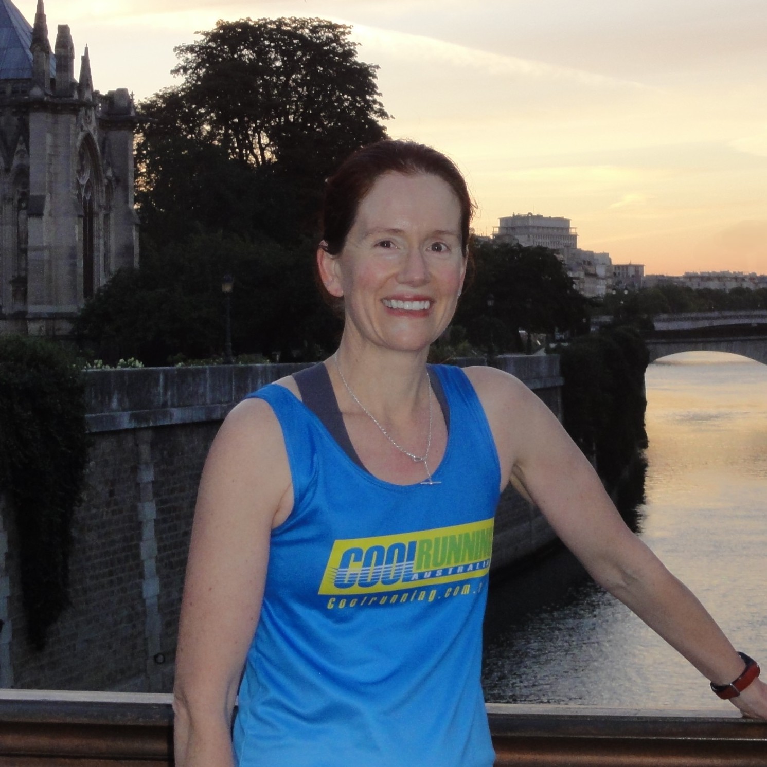 Postcards of an early morning running in Paris with Diana