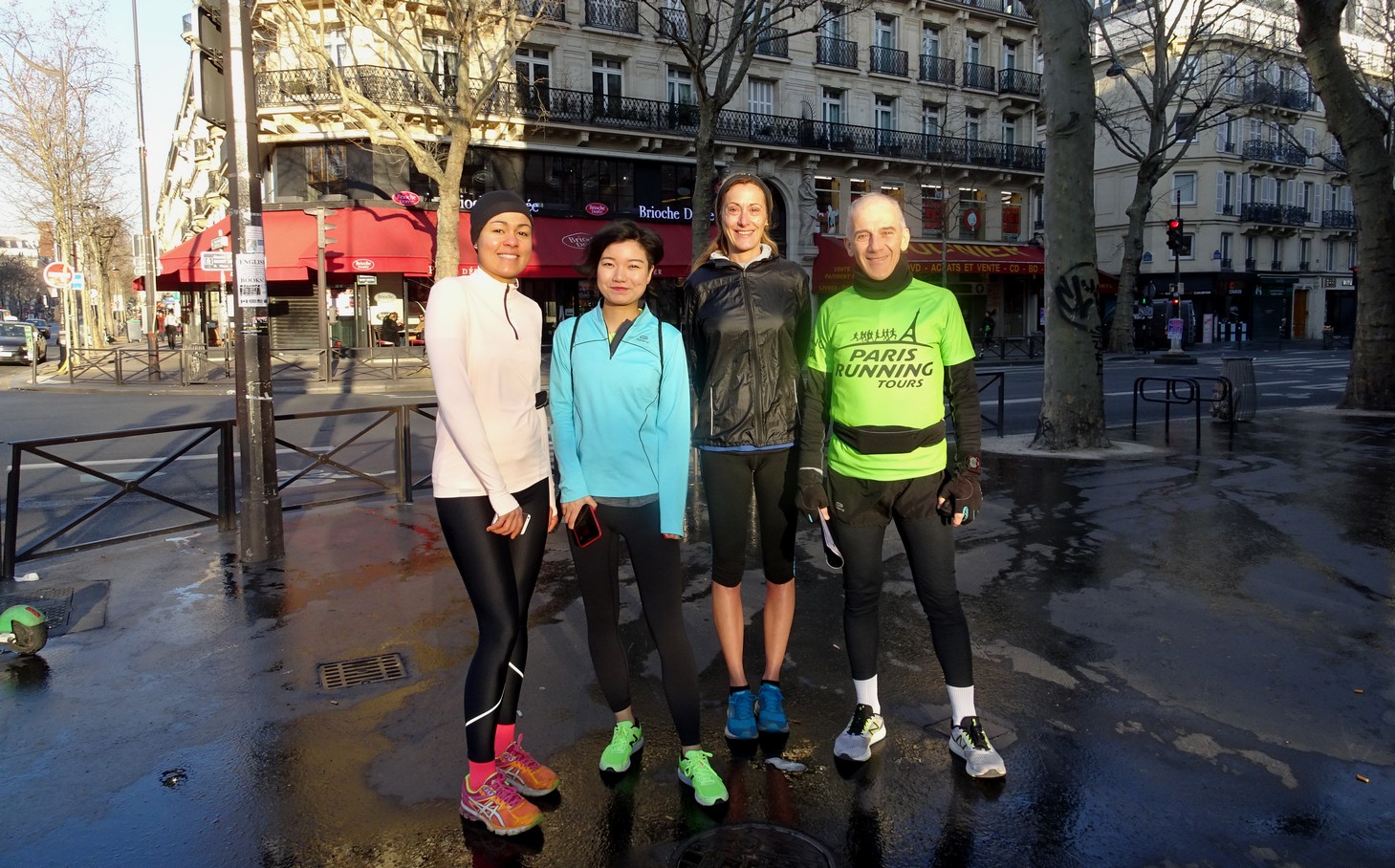 A “mystery” running tour – discover our “drawing” run