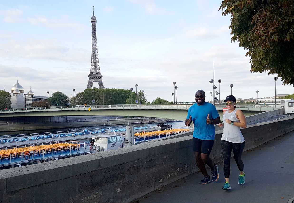 Where do the Paris Running Tours go?