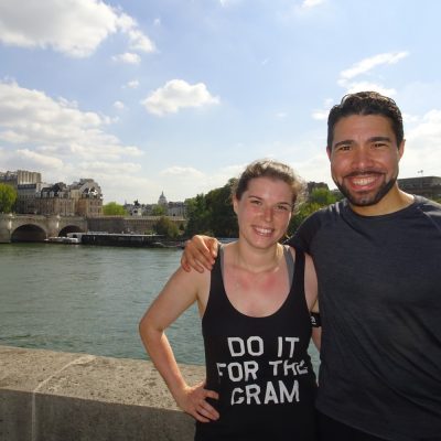 Follow us on the run, discover the beautiful sites of Paris